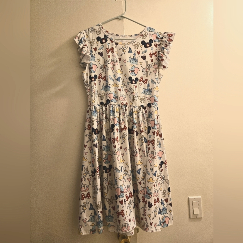 Disney Parks Themed Dress Girls L